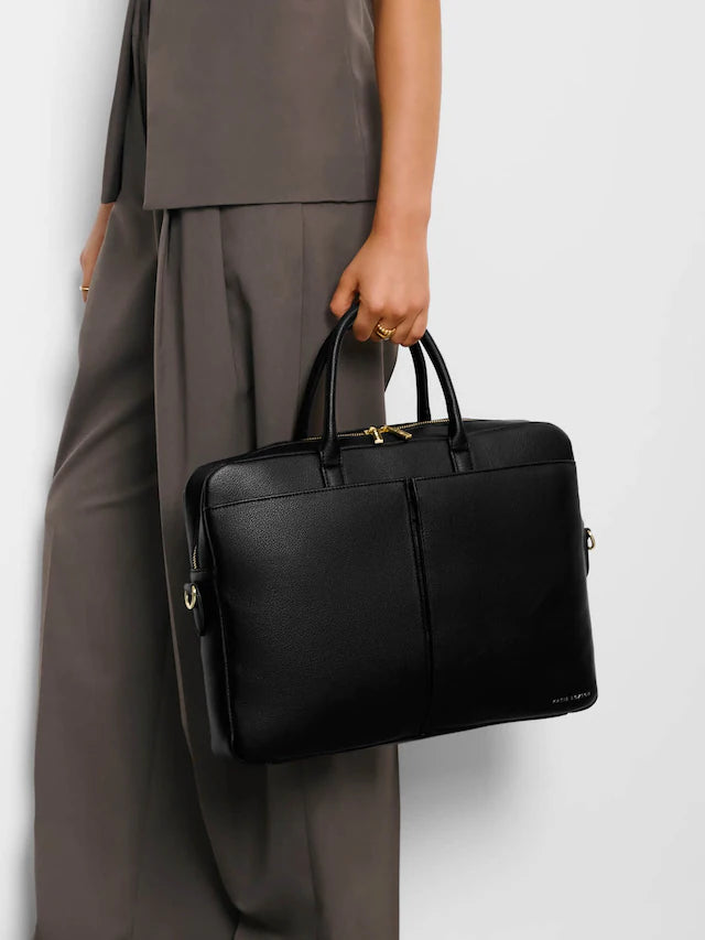 Black City Laptop Bag